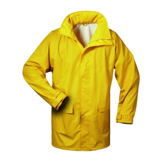 Regenschutzjacke PU Stretch *LANDSKRONA* gelb, extrem geschmeidig, leicht