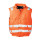 Safestyle - Warnschutz Wende-Weste KEVIN orange, innen marine, wattiert