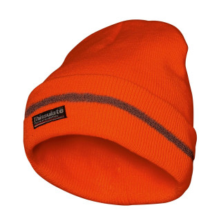 elysee - Thinsulate Mütze orange, vervollständigt Warnschutzbekleidung