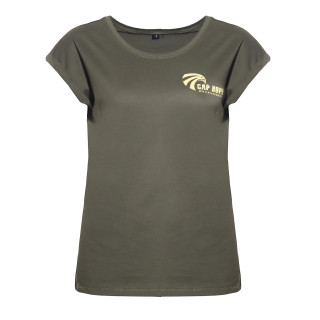 Ladies´ Cap Hope Shoulder Shirt in Olivfarben