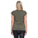 Ladies´ Cap Hope Shoulder Shirt in Olivfarben